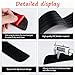 AGAOYU Door Sill Protector for Jaguar XE 2015–2024 X760,Welcome Pedal Protector Cover,4pcs Car Door Sill Protector,Car Door Threshold Protection,Car Door Sill Protector,Black