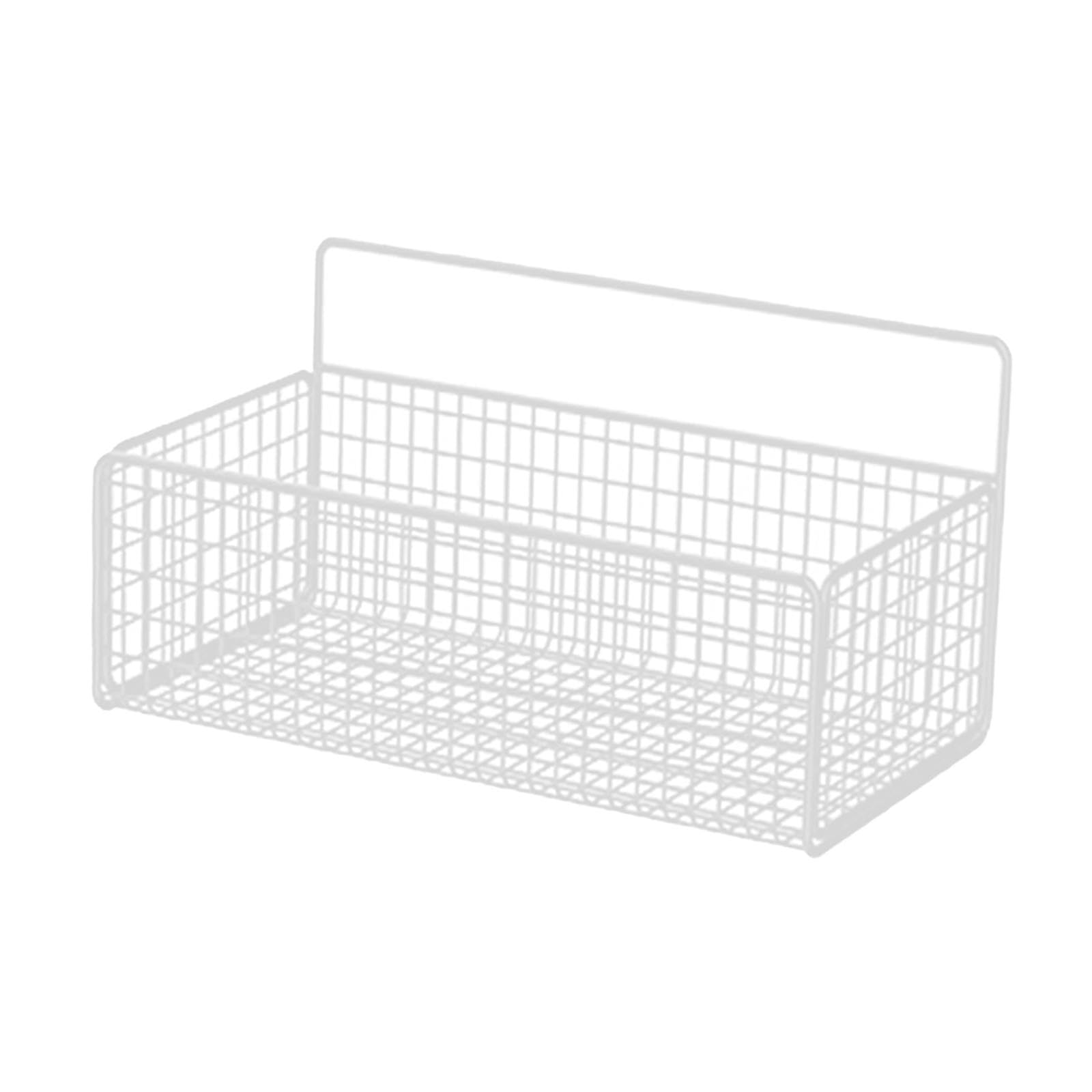 Elegant Floating Wire Baskets for Kitchen Bathroom and Living Room Storage Solutions with Metal Wall Organizer and Hanging Shelves Design-picture-26