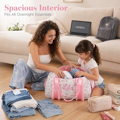 Personalized Overnight Bag for Teen Girls