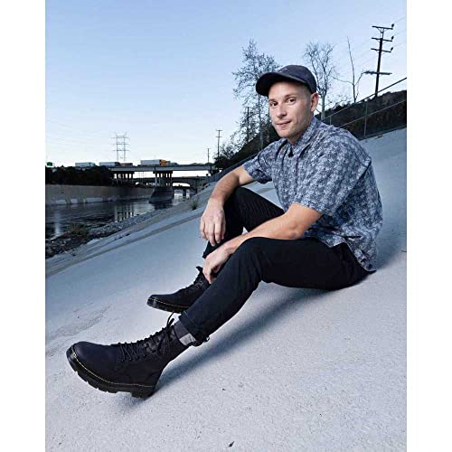 Image of Dr. Martens, Women's Maple Zip Steel Toe Light Industry Boots