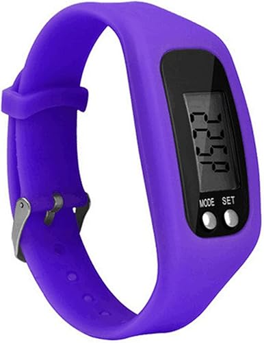 Reloj podómetro con pantalla LCD operación simple rastreador de fitness reloj podómetro simple de muñeca con pantalla LCD operación simple disponible en Yaxa Colombia