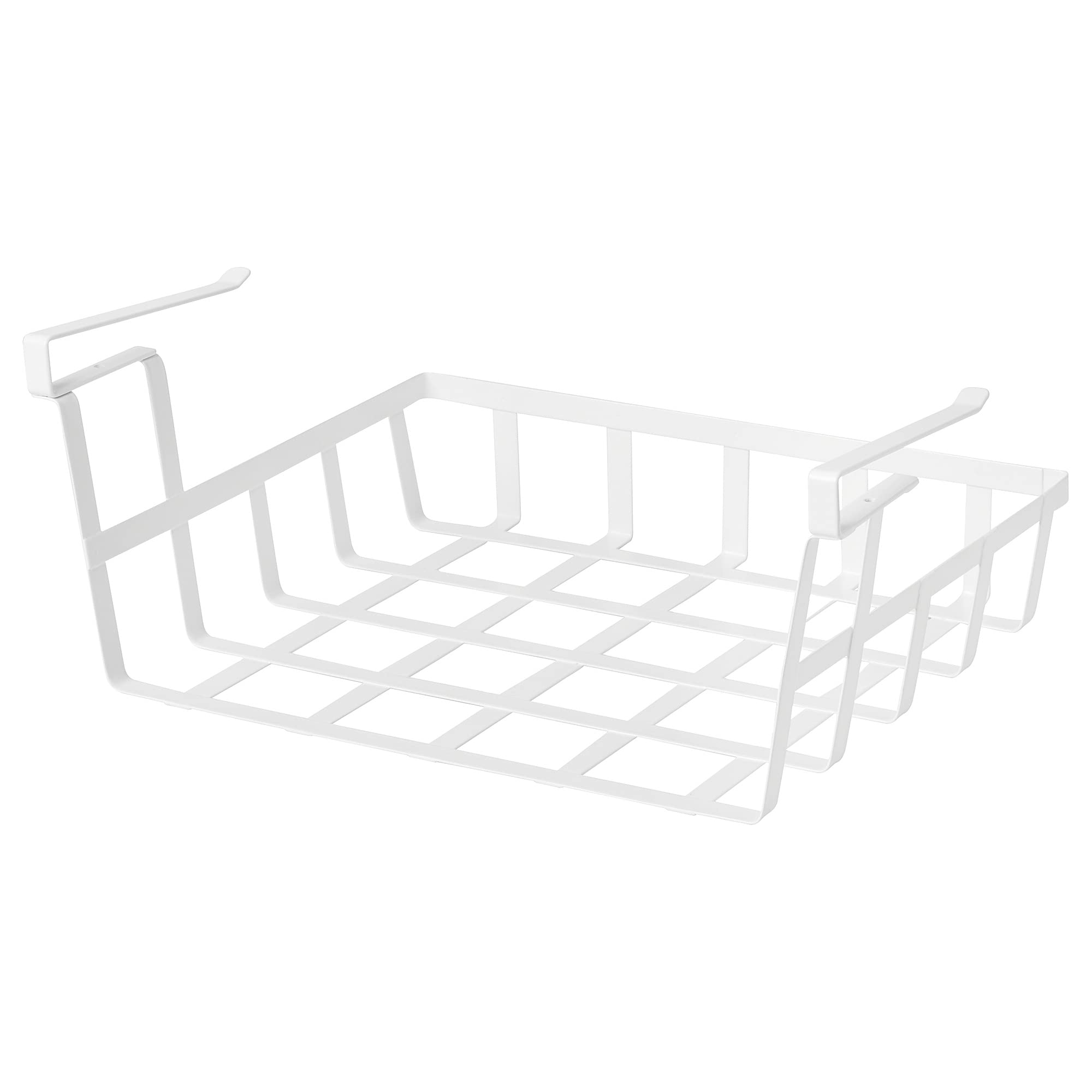 IKEA PÅLYCKE Clip-On Basket, White, Plastic, 36x26x14 cm