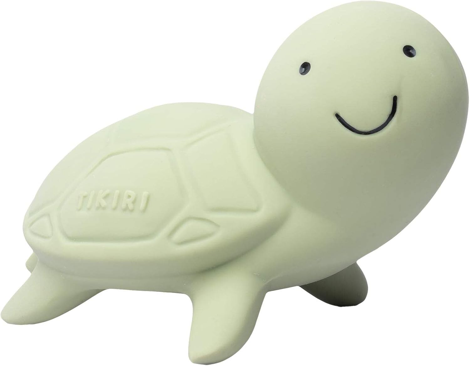 Turtle Organic Natural Rubber Rattle, Teether & Bath Toy