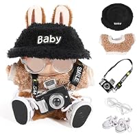 Puppen-Kleidungsset Für 17-cm-Puppen – Komplettes Outfit Mit Hut, Brille & Kamera