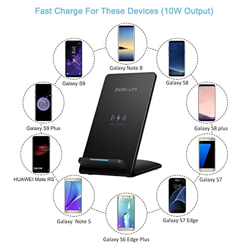 ZEBLUN Caricatore Wireless Samsung Ricarica
