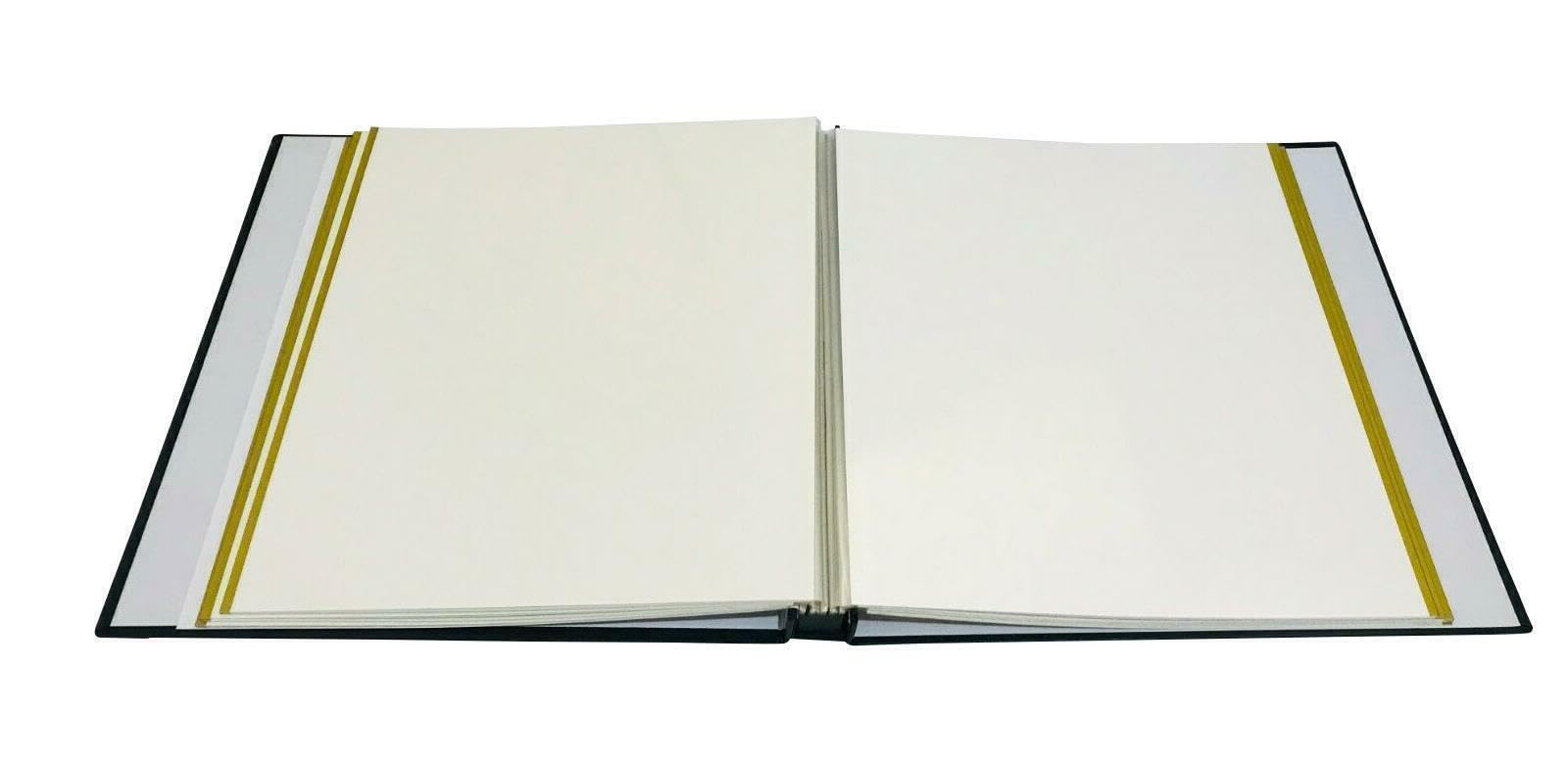 Grande album fotografico autoadesivo per contenere immagini di varie dimensioni, fino a 20 fogli 40/lati, formato A4(slogan Art