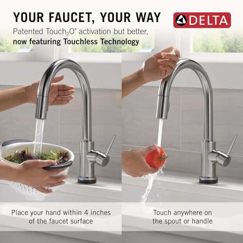 Delta 9159TL-AR-DST Faucet Trinsic Touch Kitchen Faucet thumb #1