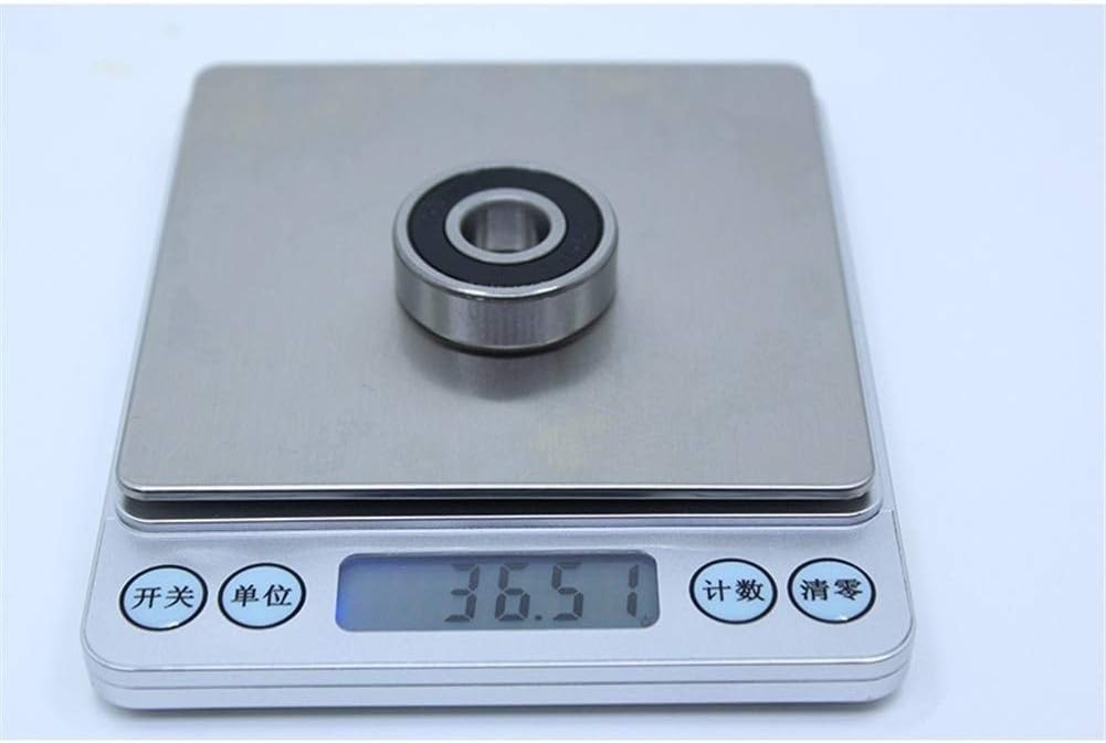 8 PCS 6201RS 6201-2RS Bearing ABEC-3 12x32x10 mm Deep Groove Ball Bearings 6201RZ 180201 RZ RS 6201 2RS EMQ Quality