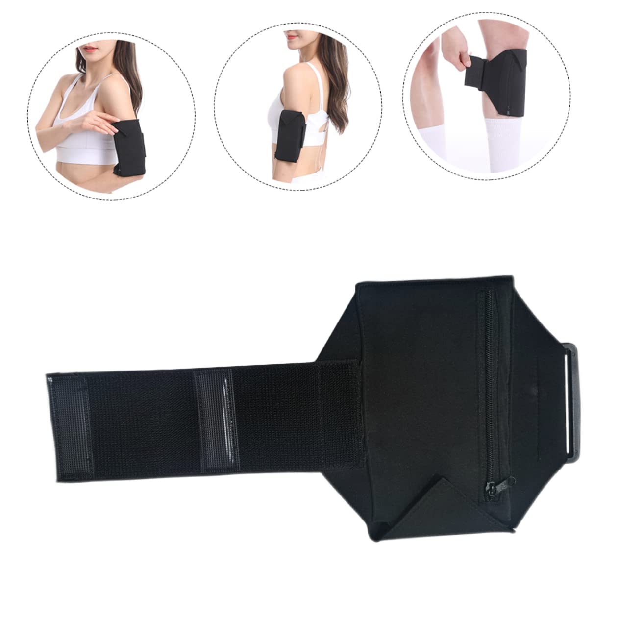 Uonlytech 5stücke Armband Handyhalterung Tragbare Sport-Handytasche Für Joggen Neoprener Arm Und Beutelhalter Für Fitness Outdoor Und Radfahren Und Praktisch Für Mobilgeräte