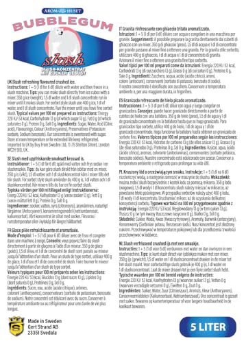 Kaugummi-Slushkonzentrat 5 L | Mischungsverhältnis 1:5 | Slush-Eis | Crush-Eis | Wassereis | Granita | ohne künstliche Farbstoffe | für Slushie-Maker – Bild 4