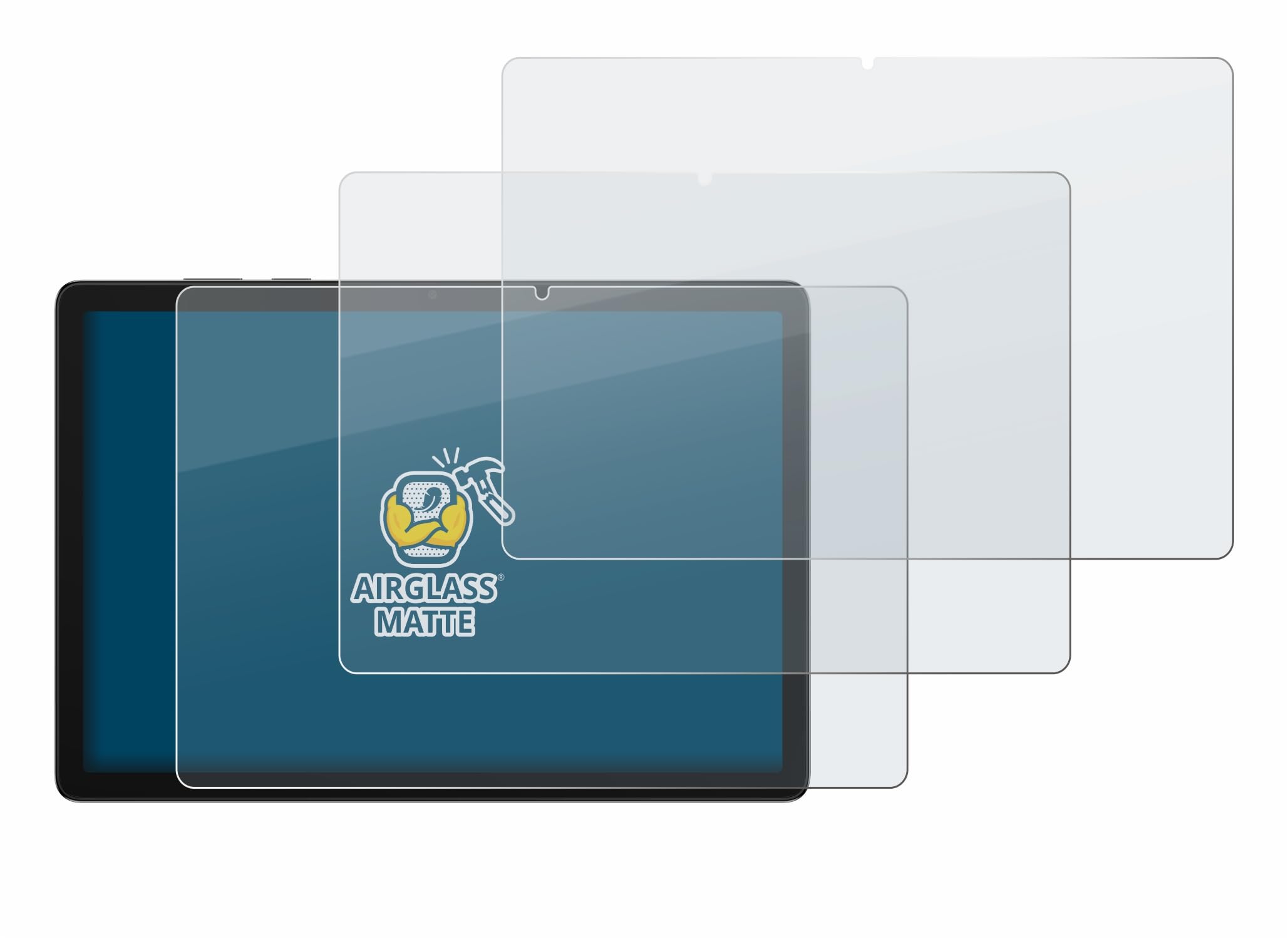 BROTECT Protector Pantalla Mate Cristal para Samsung Galaxy Tab A11 Plus 5G 11" Enterprise Edition (3 Unidades) Protección Anti-Reflejos