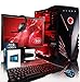 Produktbild Vibox VBX-PC-4947 Apache Paket 9 54,6 cm (21,5 Zoll) Gaming Desktop-PC (AMD Phenom Quad Core FX-6300, 16GB RAM, 1TB HDD, NVIDIA Geforce GTX 960, Win 10 Home) rot