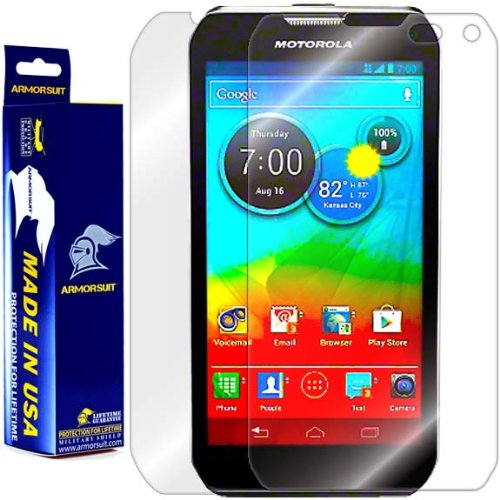 ArmorSuit MilitaryShield Full Body Skin Film + Screen Protector for Motorola Photon Q 4G LTE - Anti-Bubble HD Clear Film