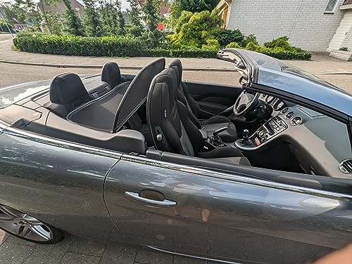 Déflecteur De Vent Pour Peugeot 207CC - Noir Pliable - Anti-remous Et Facile à Installer