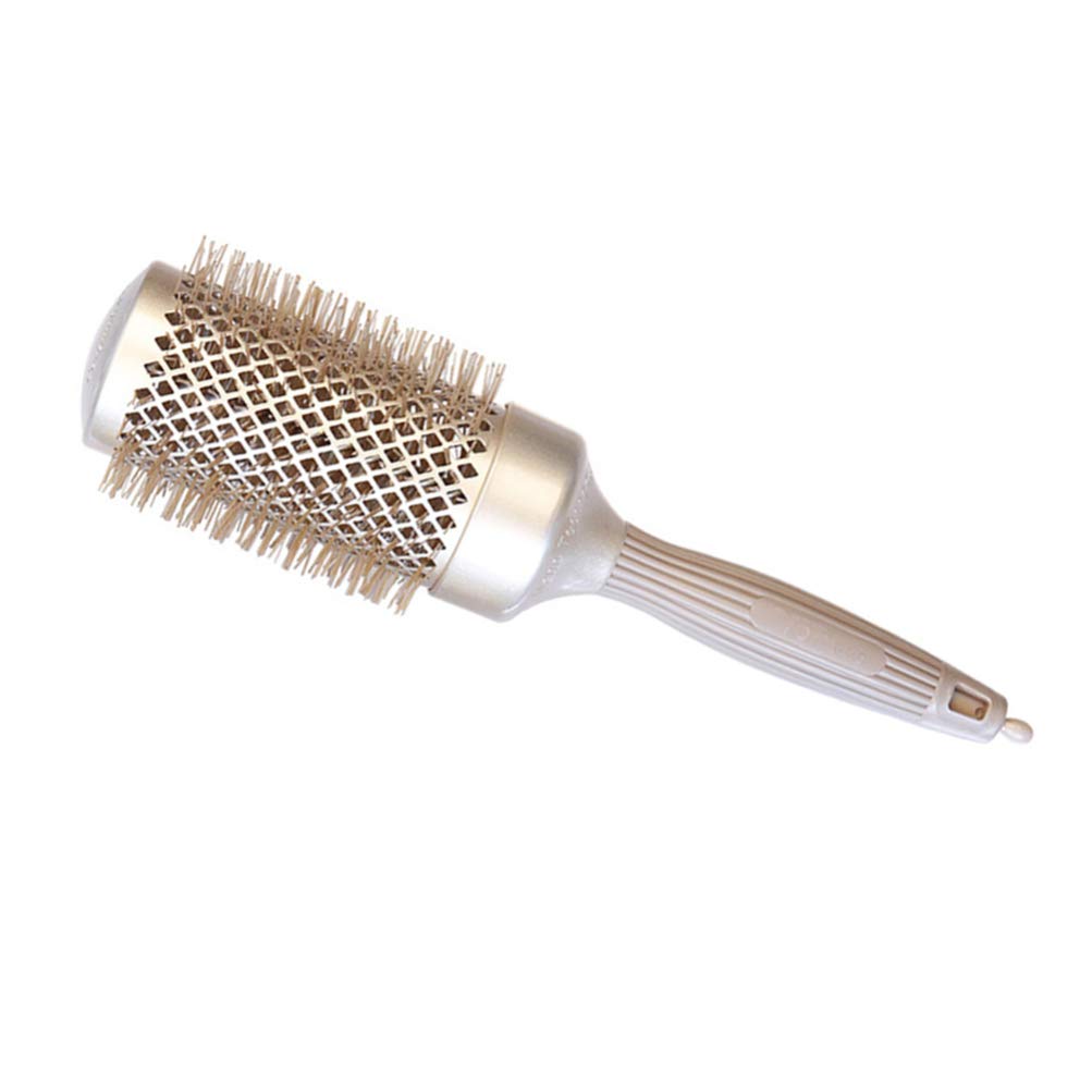 Curl Szczotka do włosów Grzebień do układania włosów: Wałek do włosów Okrągła szczotka Do ciasta Quiff Grzebień do długich krótkich włosów Fryzjerstwo Akcesoria do domowych salonów szczotka (kolor: ka