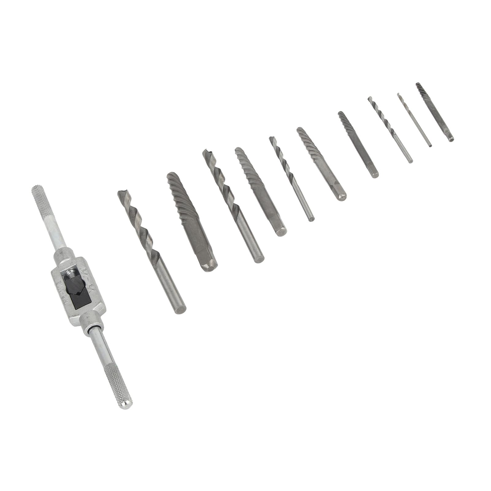 Set Estrattori Viti KEWAYO - 10 Pezzi Per Viti Danneggiate, Con Punte A Sinistra E Scatola Portatile - Foto 11