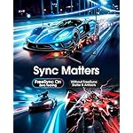 SANSUI 27 Inch Curved 240Hz Gaming Monitor FHD 1080P, 1500R Curve Computer Monitor Fast VA, 130% sRGB, 4000:1, HDR, FreeSync, MPRT 1Ms, Low Blue Light, HDMI DP Ports, Metal Stand, DP Cable Incl. - Image 7