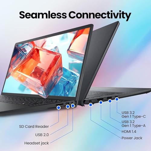 Image of Dell 15.6 Touchscreen Business Laptop | Intel 10-Core i5(Beat i7-1250U) | 64GB DDR5 | 1TB SSD | AI Copilot | Wi-Fi 6 | Windows 11 | for Work & Study