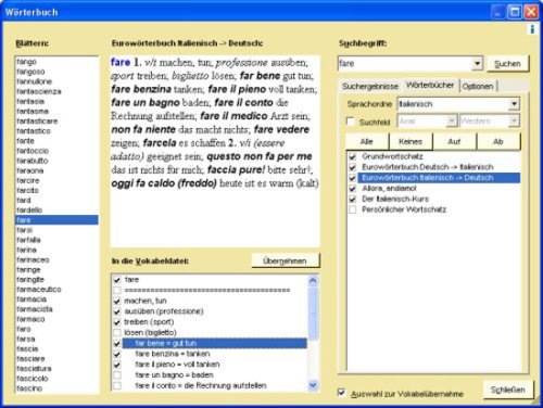 Langenscheidt Vokabeltrainer 3.0 Italienisch