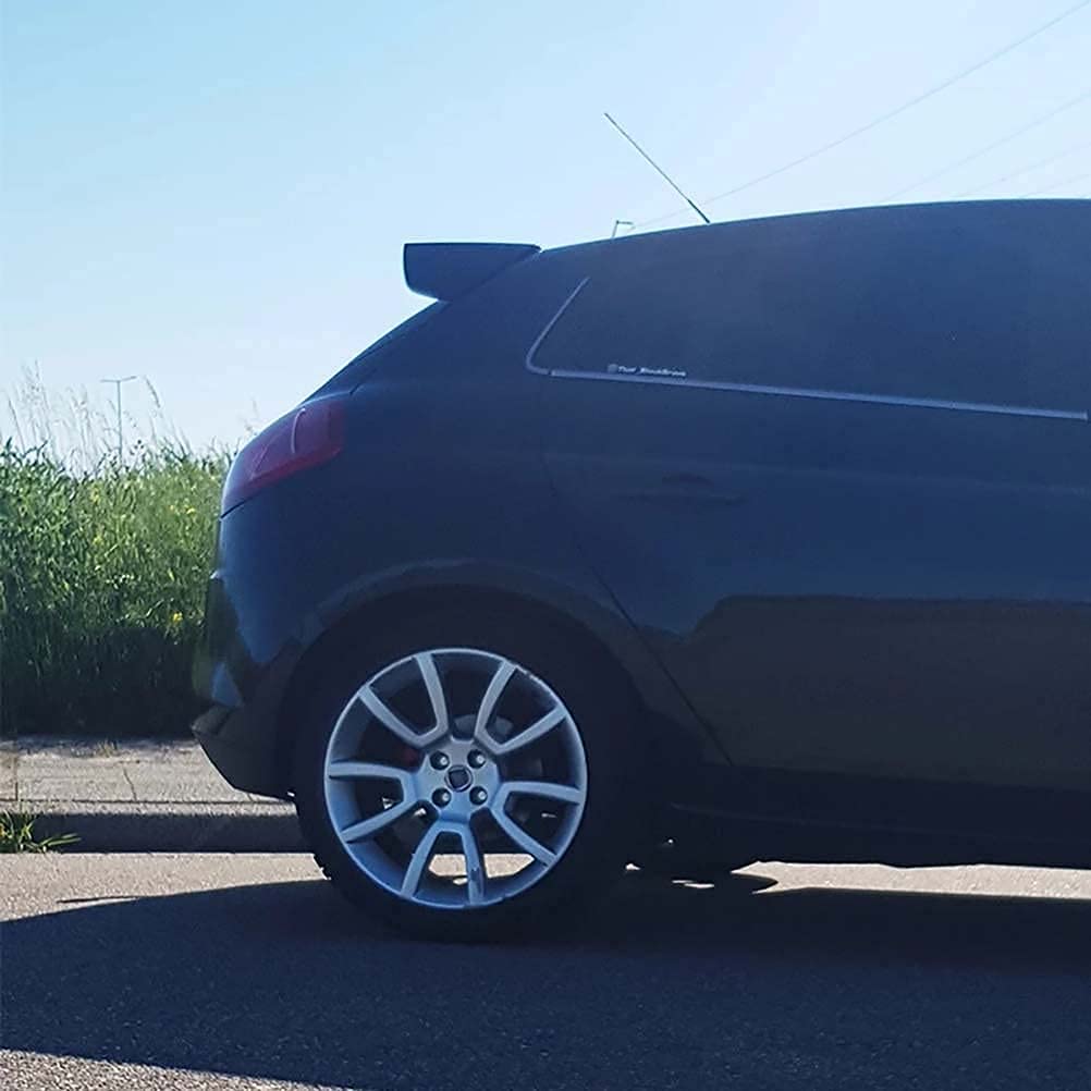NVADE ABS Auto Spoiler Posteriori per Fiat Bravo 2008-2012, Posteriore Tetto Bagagliaio Spoiler Alettone Labbro, Decorazione Accessori