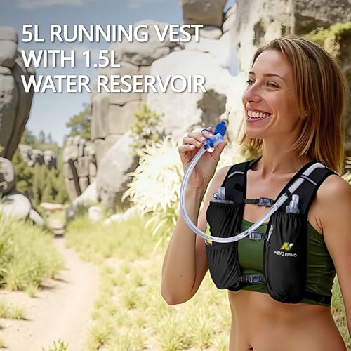 N NEVO RHINO Running Hydration Vest for Women with 1.5L Water Bladder Vest - image 8