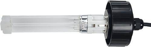 Miniatura 3 de Filtro clarificador de luz ultravioleta ultravioleta de 9 W - Lámpara no sumergible de 20 pulgadas para estanques Koi, peceras y acuarios