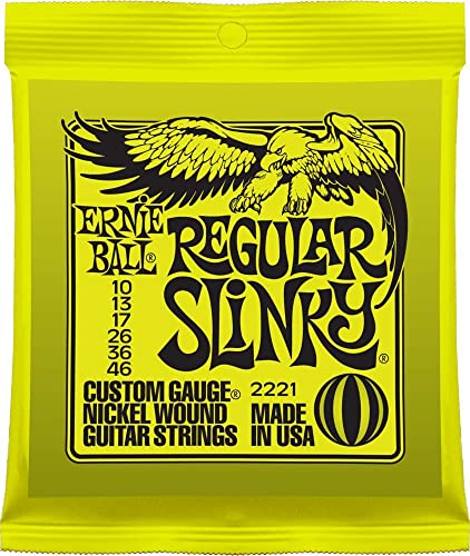 Image of Ernie Ball Mighty Slinky Nickel Wound Electric Guitar Strings, 8.5-40 Gauge (P02228)