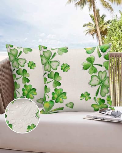 Outdoor Waterproof Throw Pillow Covers 16