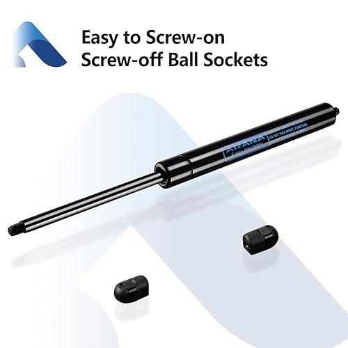 Miniatura 6 de ARANA C1610334 - Amortiguadores de resorte de gas de 10 pulgadas, 22 lb98N para gabinetes, caja de herramientas, caja de utilidad, tapas de caja de