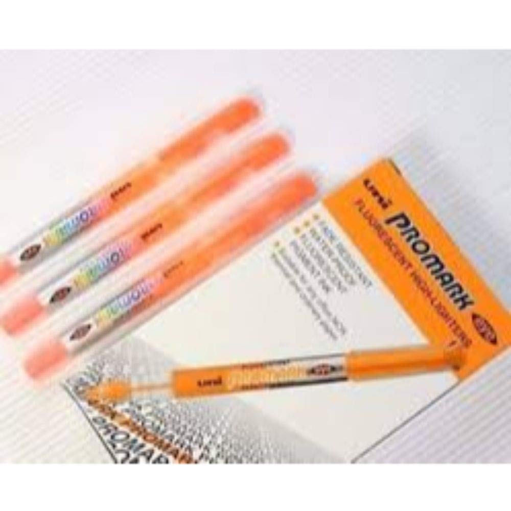 Image secondaire de UNI-BALL Surligneur Pte biseautée PROMARK EYE USP105 Orange