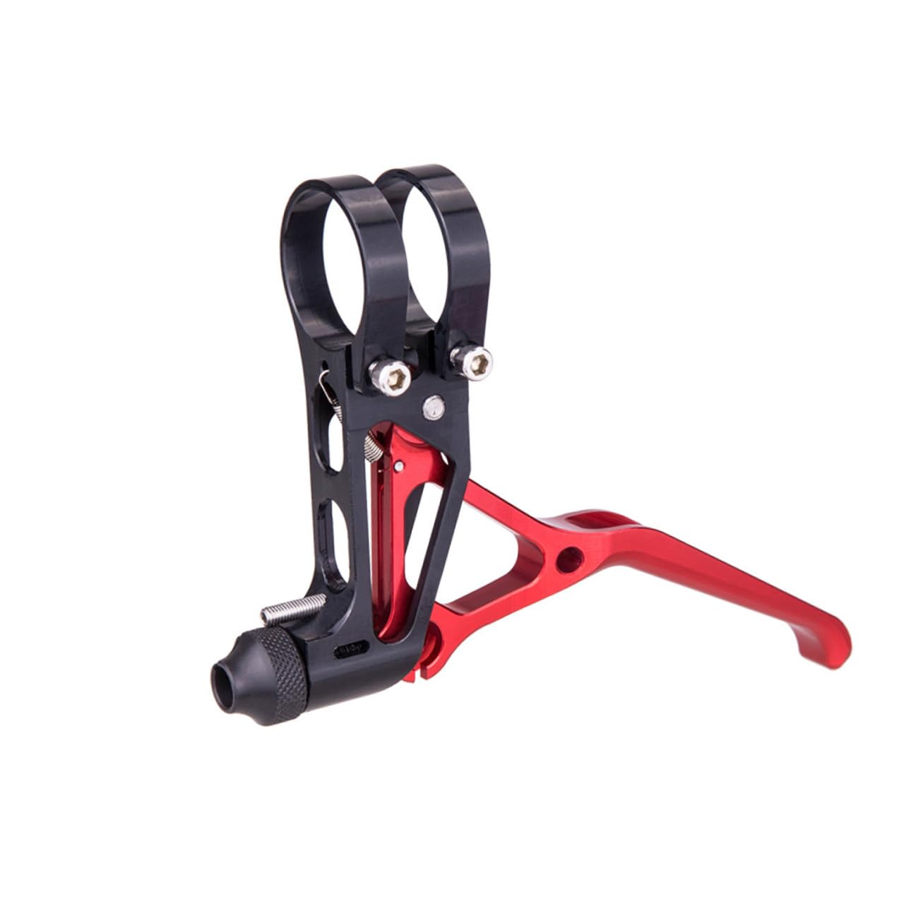 1Par Bicicleta de Aleación de Aluminio Cnc Mango de Ergonómico y Duradero Negro