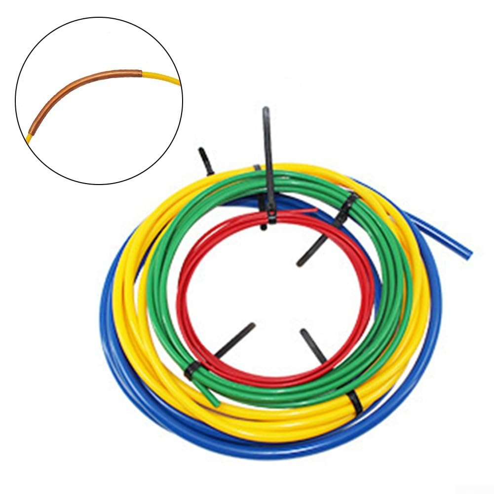 Kit di piegatubi per tubi in rame integrato, kit piegatubi per condizionatore d'aria, in plastica PE, 4 colori, adatto per tubi da 1/4 3/8 1/2 5/8 pollici CT-205 4 metri di lunghezza