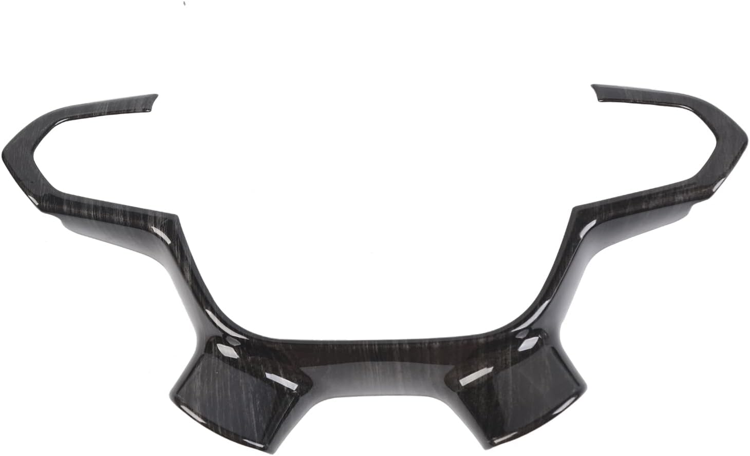 Linskip Steering Wheel Trim Compatible with Chevy Colorado 2015-2022 & 2018-2023 Chevrolet Traverse Accessories, Steering Wheel Cover for Colorado Interior Accessories(Dark Wood Grain) 15-22, Dark Wood Grain