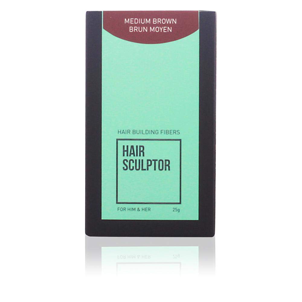 Sibel Włókna do stylizacji włosów, kolor brązowy - 25 ml