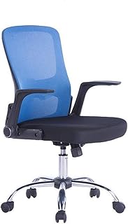 Zavddy Silla de Escritorio de Oficina Silla de Oficina arqueado Oficina de Formación Silla ejecutiva Rotatoria Silla de Computadora (Color : Azul, Size : Free Size)