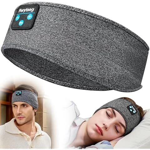 Perytong Bluetooth Sleep Headband Headphones Cover
