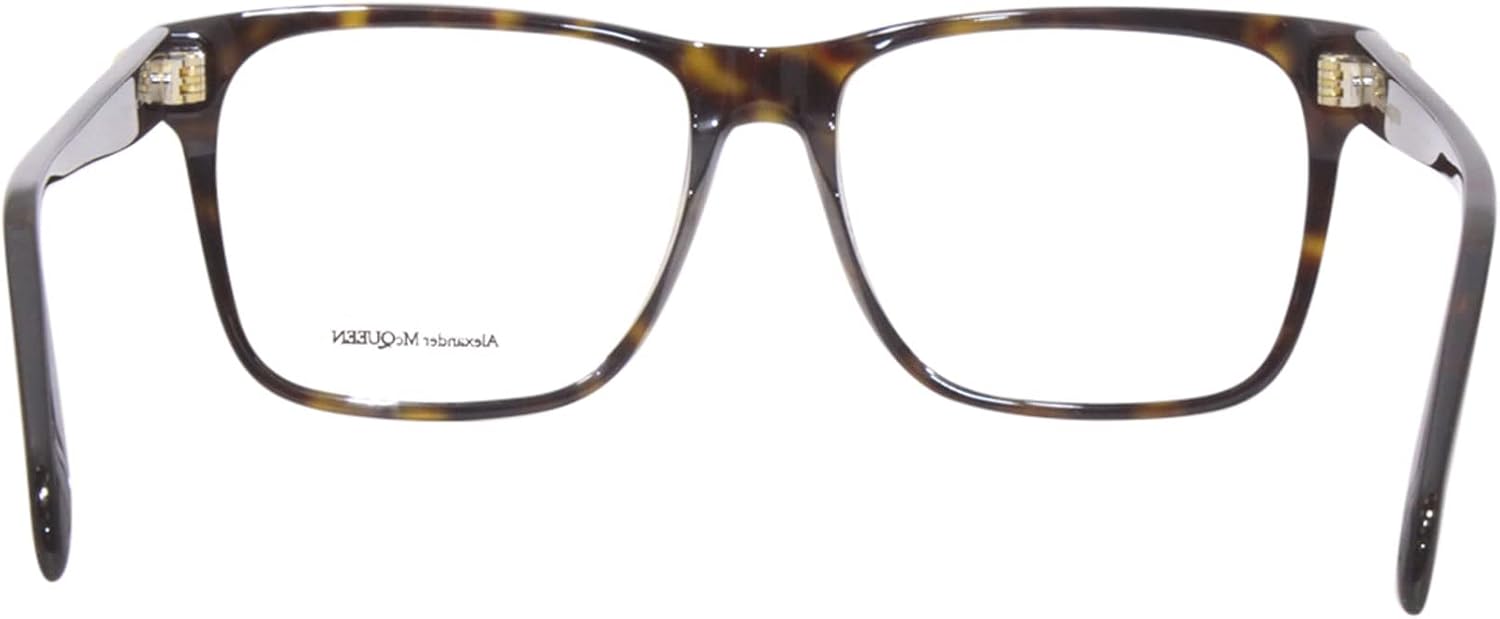Alexander McQueen AM0282O Havana 55/16/150 men Eyewear Frame