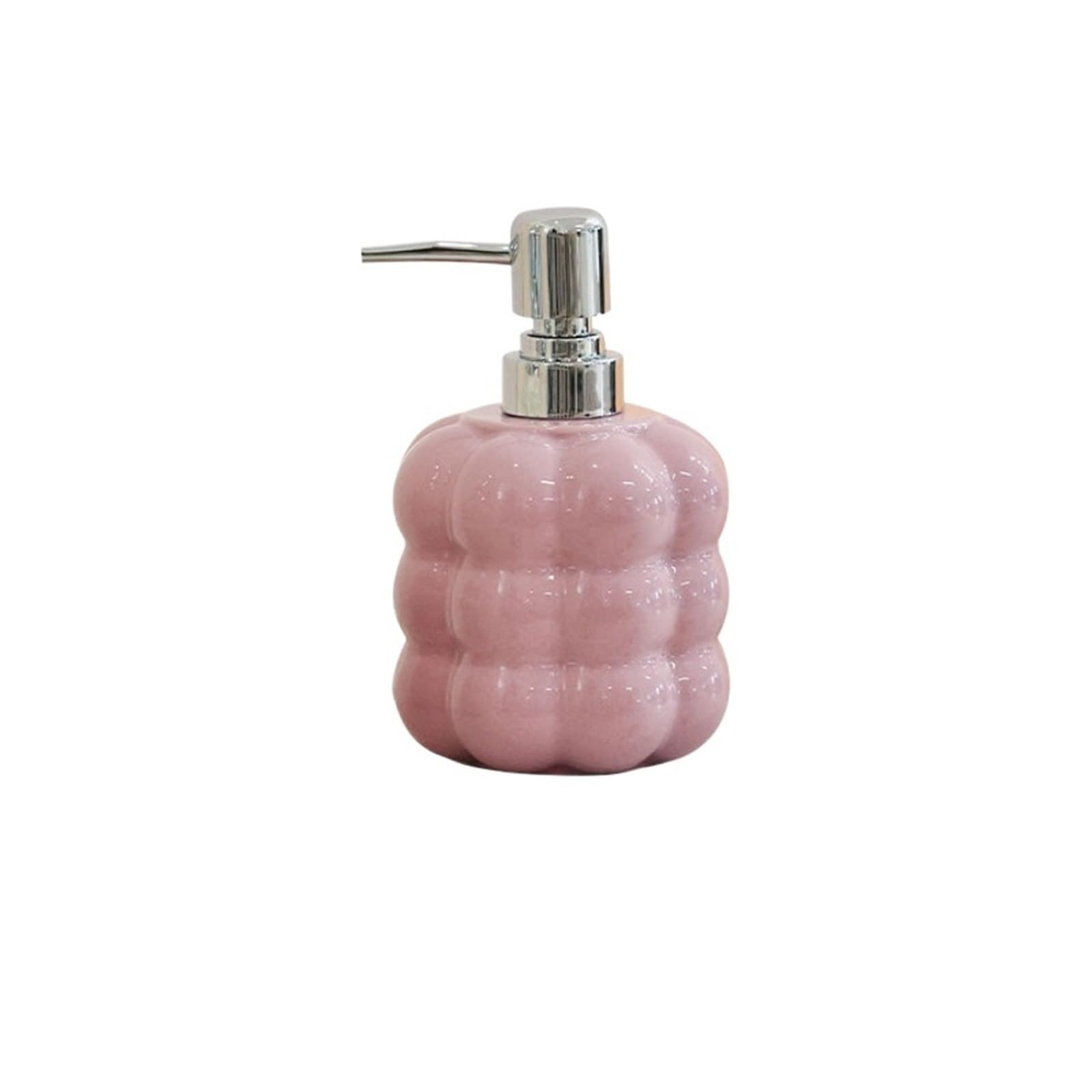 Ceramic Soap Dispenser 400ml Dispensers Ceramics Liquid Soap Bathroom Shampoo Dispenser for Accessories(Purple)