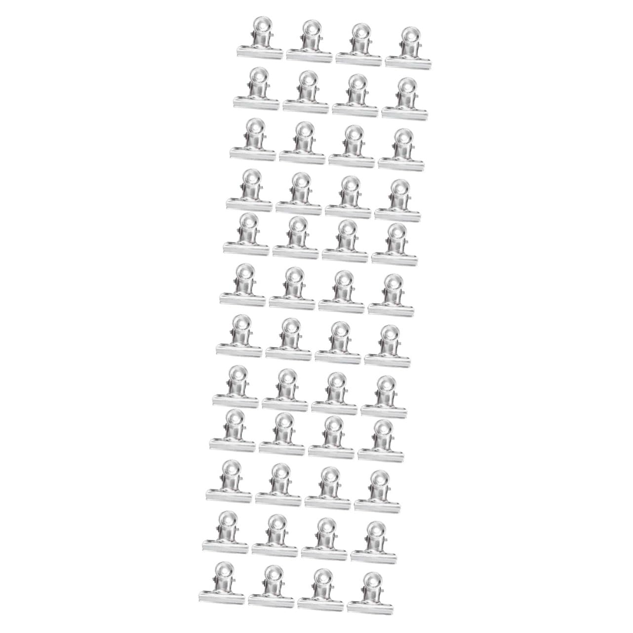 Amosfun 3 Set Mollette Bucato Acciaio Inossidabile Resistenti E Antiscivolo Clip Fissaggio Antivento Per Abbigliamento E Biancheria Pinze Metallo Con Grip Design Compatto Tutte 30 Pezzi*3
