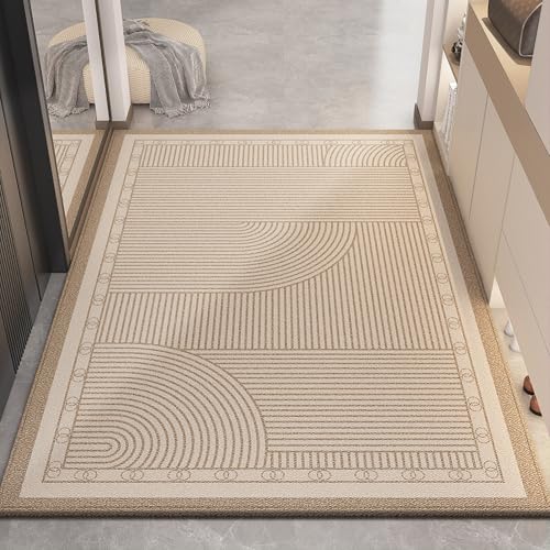 Tapis entrée intérieur antidérapant et lavable en machine