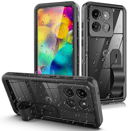 for Moto G Stylus 5G 2025 Phone Case,Waterproof Case with Built-in Screen Protector & Cell Phone Ring Holder, Full Body Shockproof Rugged Heavy Duty Protection Cover for Moto G Stylus 5G 2025 Case