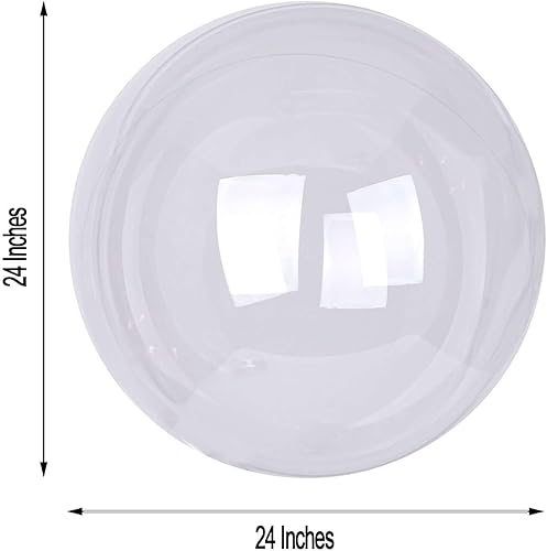 Miniatura 8 de Efavormart - 5 globos gigantes transparentes de PVC para helio o burbujas de aire de 36 pulgadas