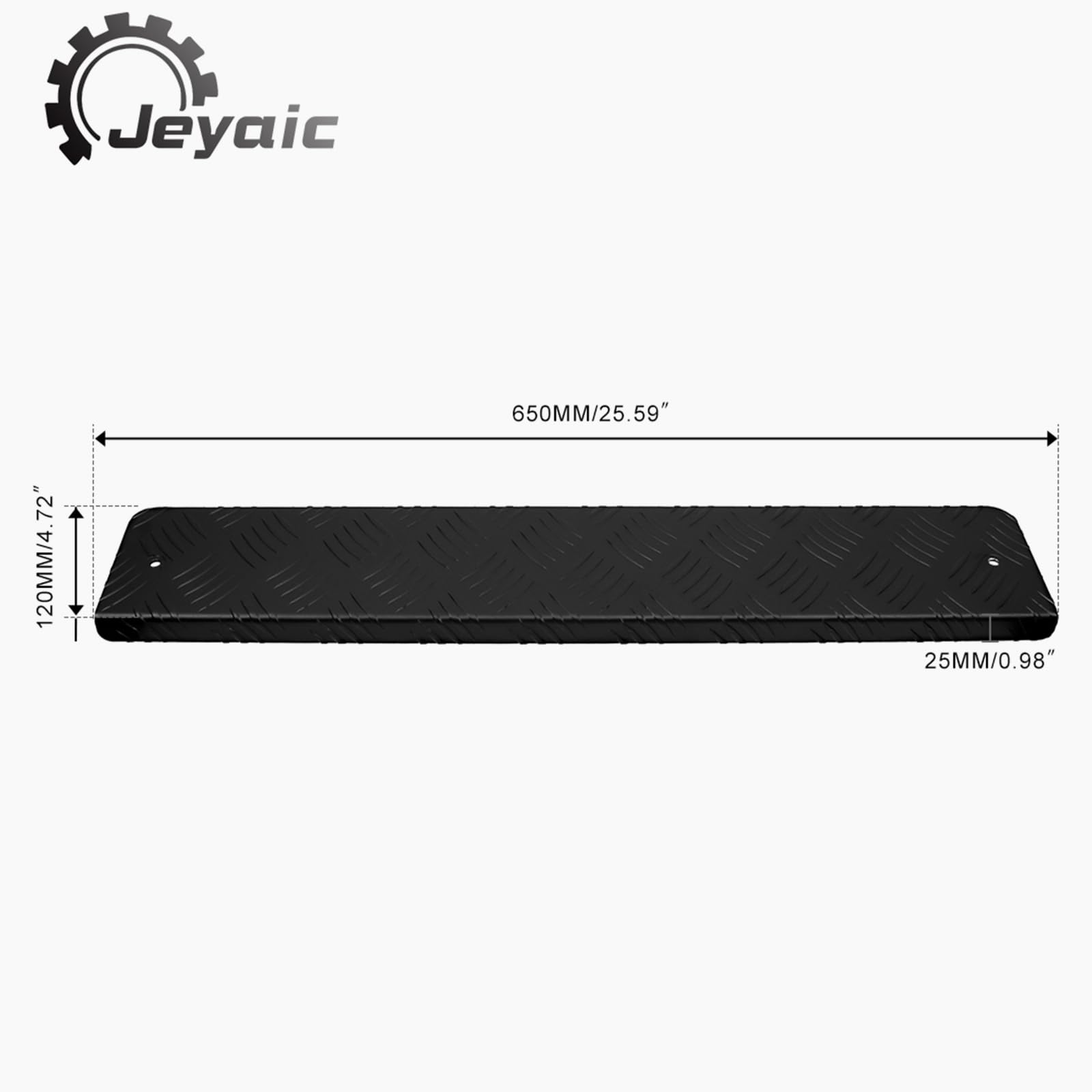 Amazon | Jeyaic リャステップカバー アルミ 縞板 ハイエース200系専用
