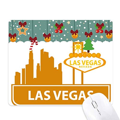 Tapis de souris en caoutchouc Las Vegas Nevada avec finitions soignées