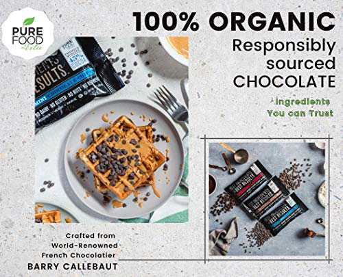 Barry Callebaut Semi Sweet Mini Chocolate Chips | All Natural | Certified Kosher | Gluten-Free, Dairy-Free, Nut-Free | Vegan | 9 Oz Bag (Semi Sweet Mini Chocolate Chips, 4 Packs) #TOP2