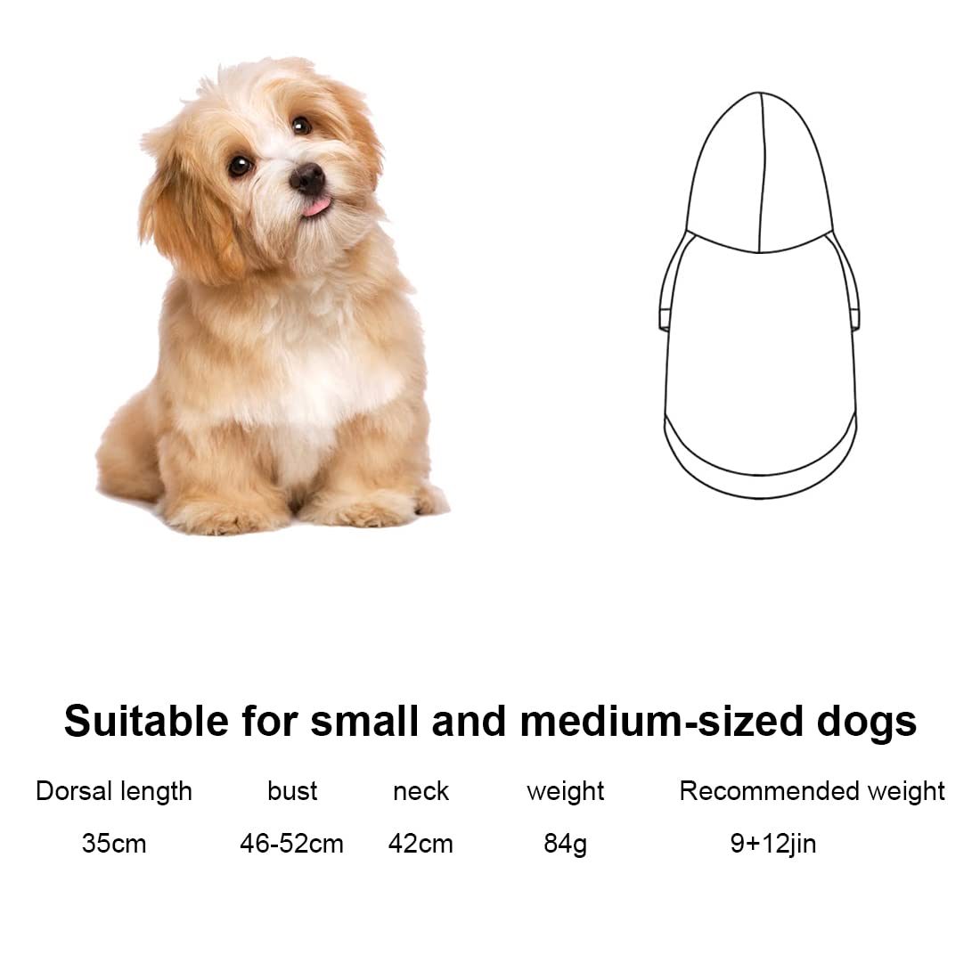 Imperméable pour Chien - Manteau Anti-Pluie Poncho pour Chiens avec Capuche en Nylon Transparent, Réglable et facile à porter, Imperméable et résistant au vent pour Chiens de Petite et Moyenne (XL)