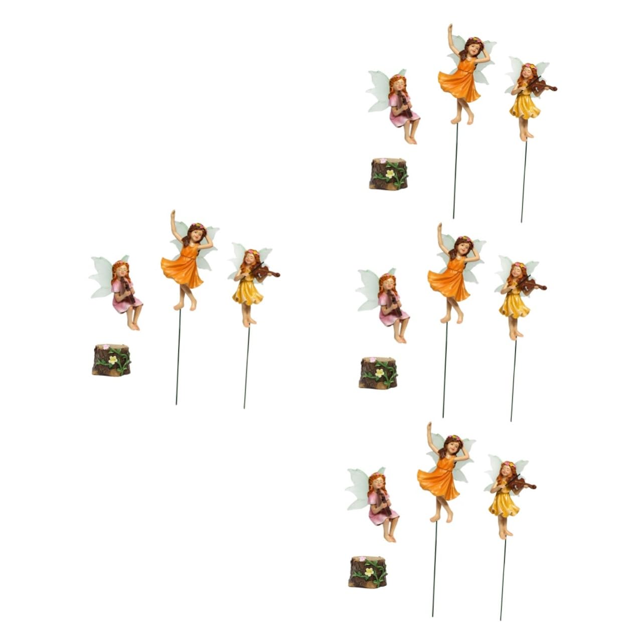 Statue pour la décoration d'intérieur : 12 figurines et ornements en résine