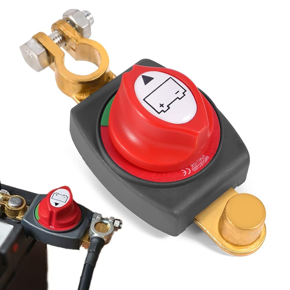 Interruttore Di Separazione Batteria 120A/12V YOYIAG, Con Doppio Telecomando, Per Auto, Pompe E Inverter