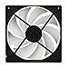 ARCTIC F14-140 mm Case Fan, Quiet Motor, Computer, Low Noise, Fan Speed: 1350 RPM - Black, White