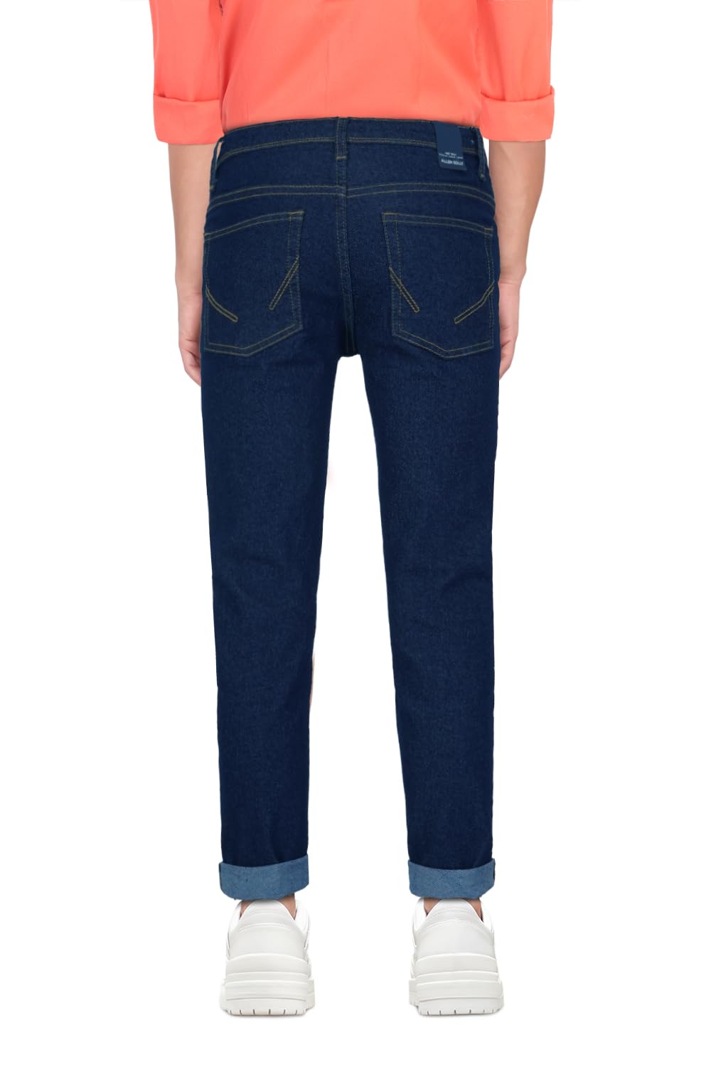Allen Solly Boy's Slim Jeans (ABDNCSLBX34780_Blue - Image 2 thumbnail